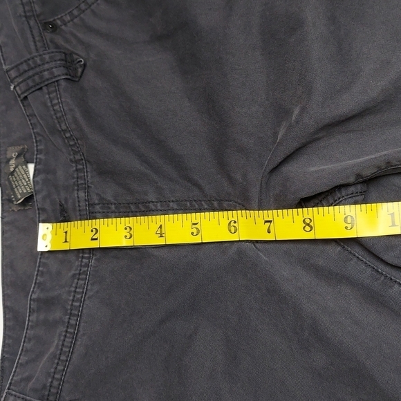 Banana Republic Wide leg 100% cotton charcoal  Jeans Size 6 - Picture 7 of 11